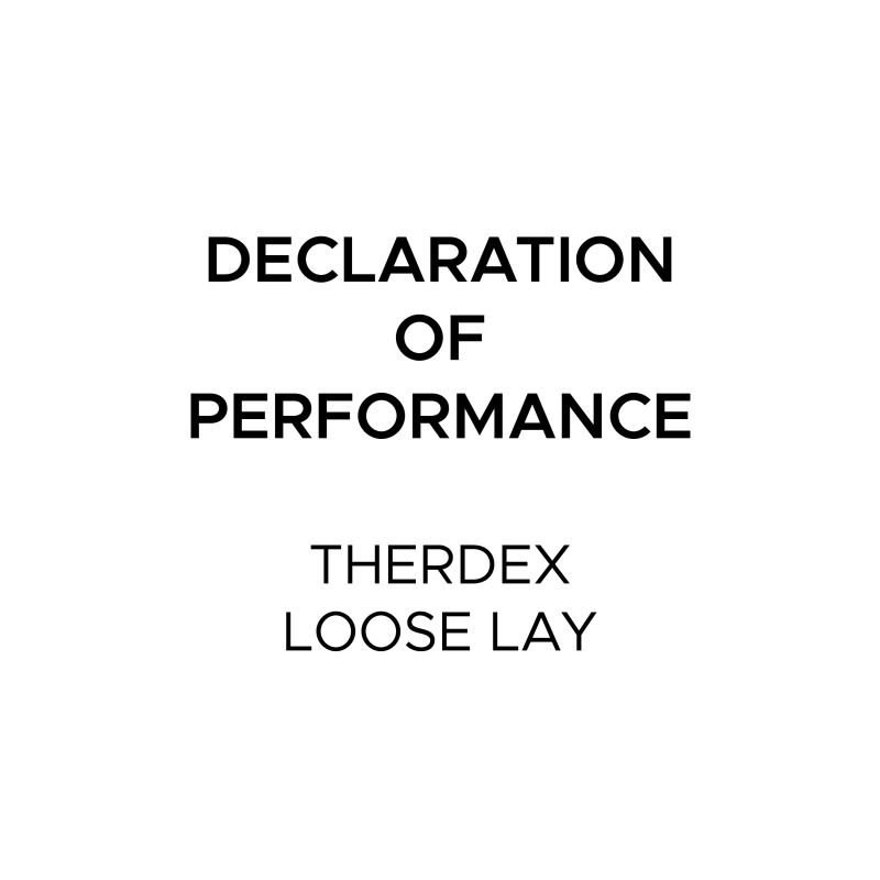 Declaration of Performance (Loose Lay)