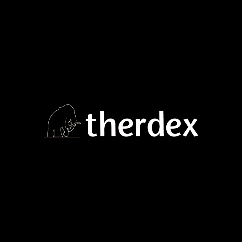 Therdex logo white